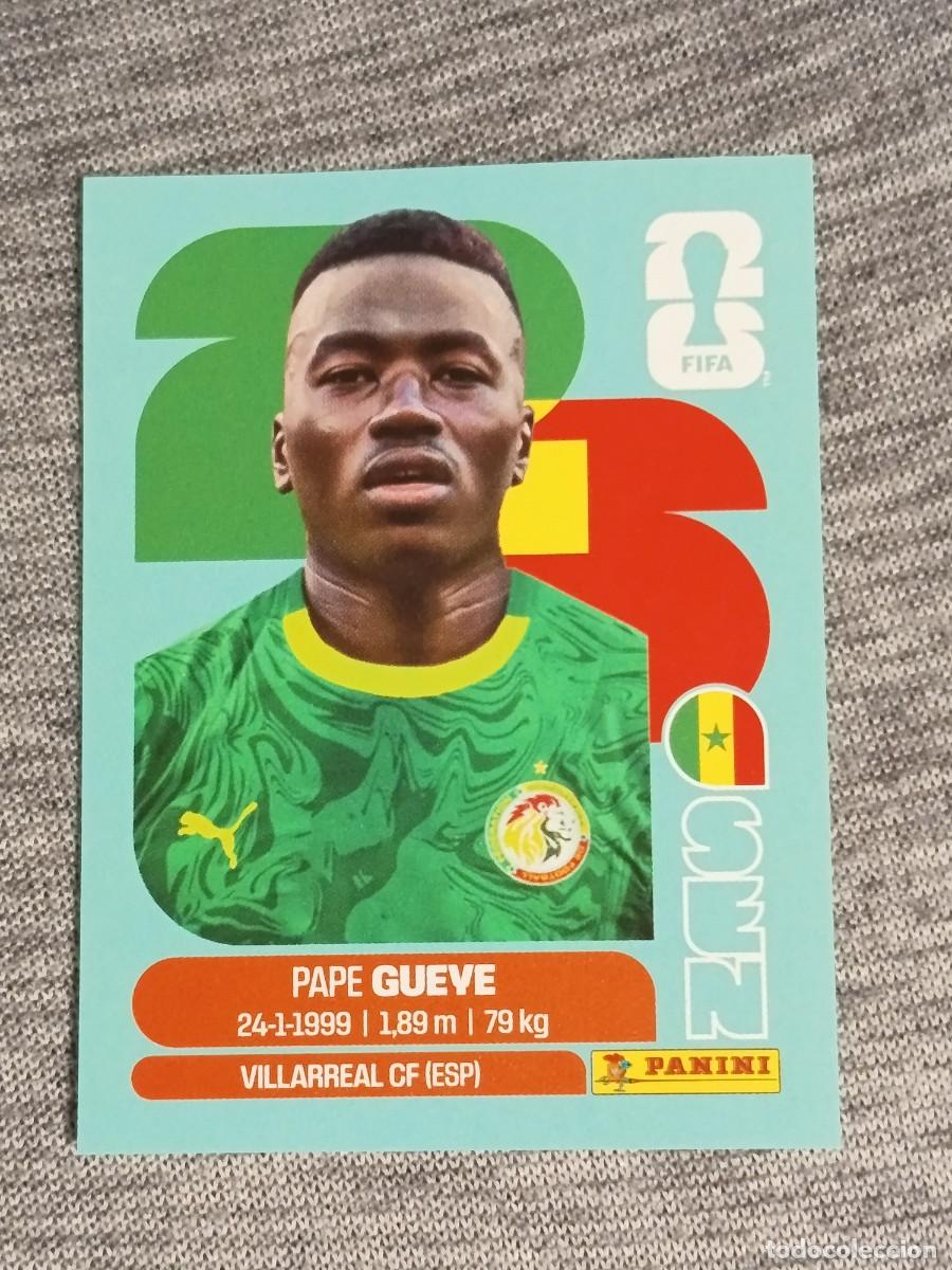 Cromos de F&uacute;tbol: GUEYE SEN 11 STICKER MUNDIAL 2026 PANINI FIFA WORLD CUP NUEVO