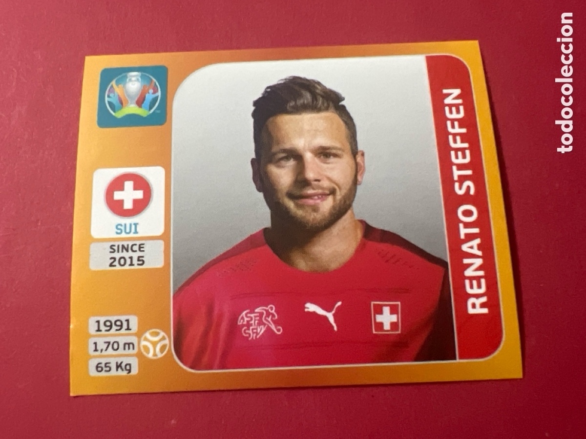 Cromos de F&uacute;tbol: E1003. RENATO STEFFEN - 57 - SUIZA - UEFA EURO 2020 ( TOURNAMENT EDITION ) - PANINI
