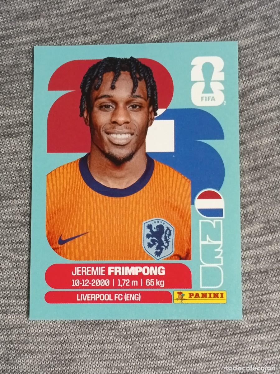 Cromos de F&uacute;tbol: FRIMPONG NED 8 STICKER MUNDIAL 2026 PANINI FIFA WORLD CUP NUEVO