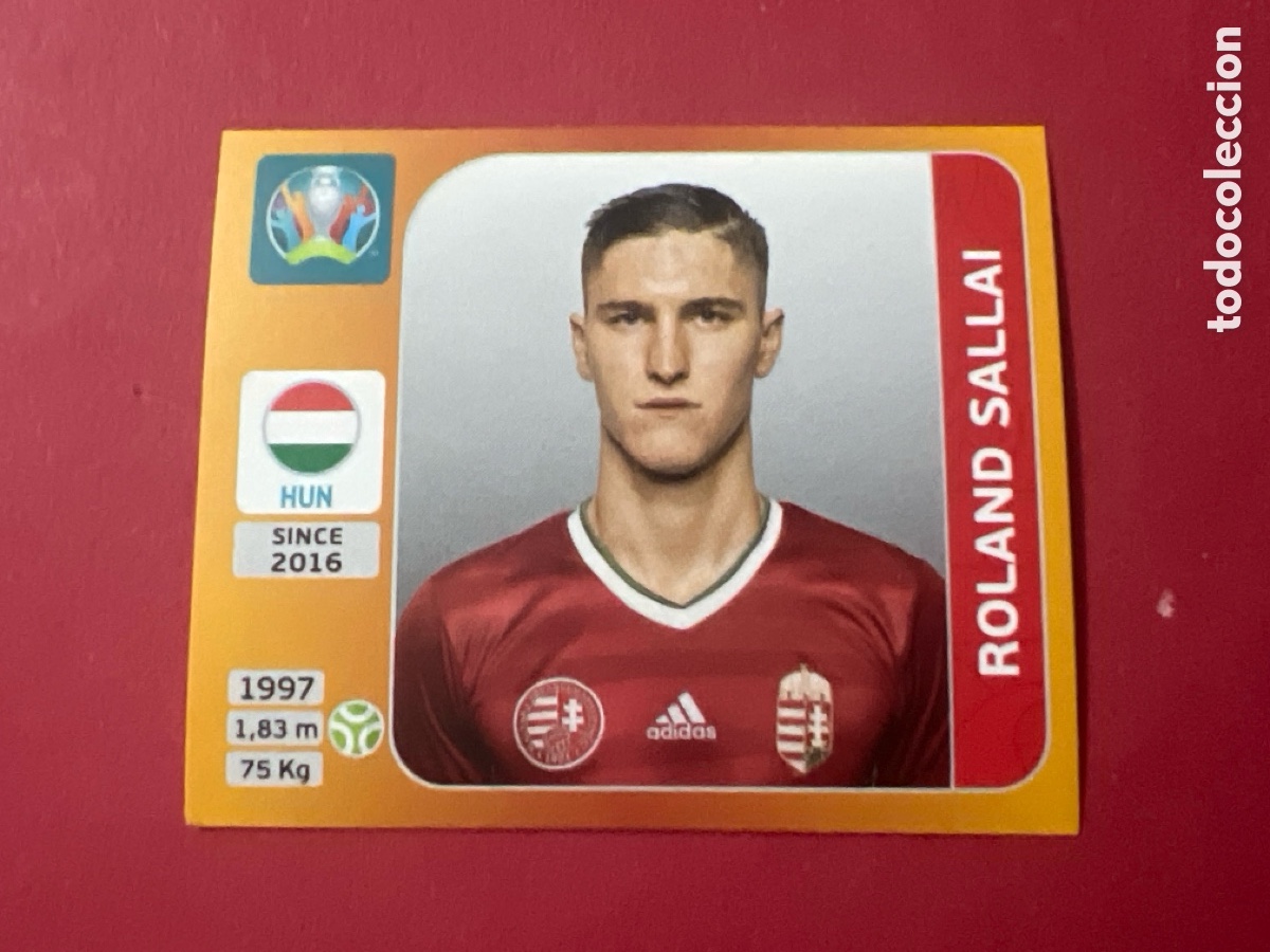 Cromos de Futebol: E1006. CROMO DE FUTBOL EURO 2020 SALLAI HUNGRIA N&Uacute;MERO 644 TOURNAMENT EDITION PANINI
