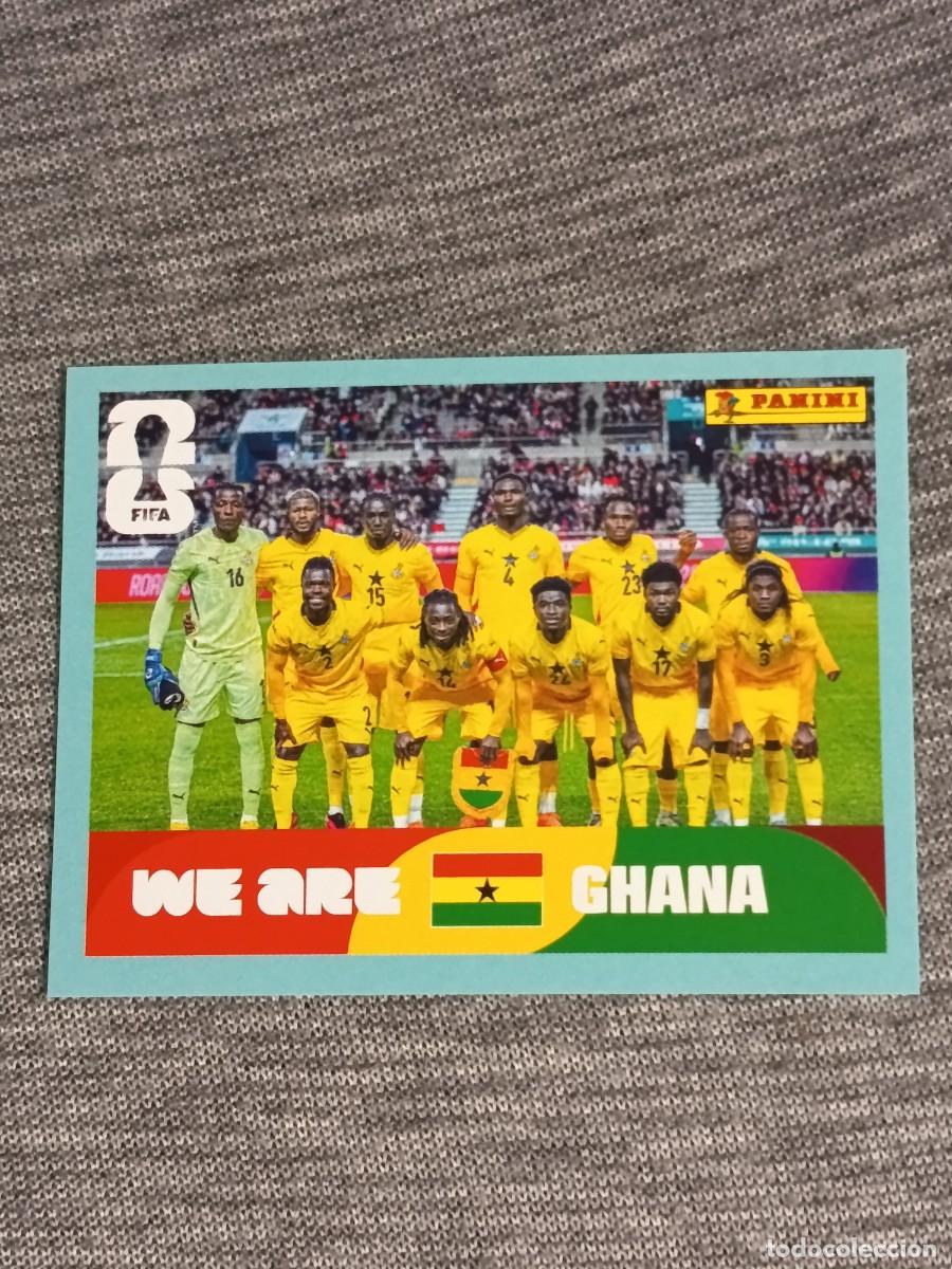 Cromos de F&uacute;tbol: ALINEACION DE GHANA GHA 13 STICKER MUNDIAL 2026 PANINI FIFA WORLD CUP NUEVO