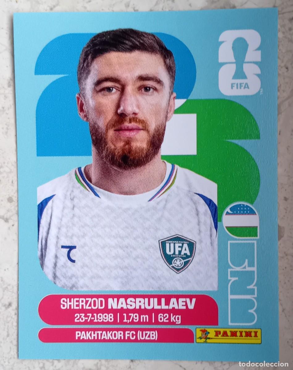 Cromos de F&uacute;tbol: Figurina Panini 2026 Cromo World Cup Usa Mundial 2026 Sherzod Nasrullaev Uzbekistan n UZB 4