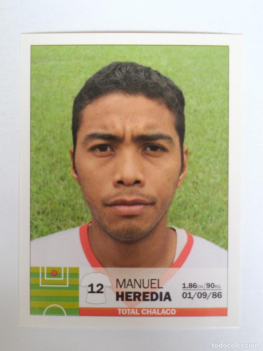 Cromos de F&uacute;tbol: #82 MANUEL HEREDIA (TOTAL CHALACO) COPA CABLE MAGICO LIGA PERU 2010 PANINI