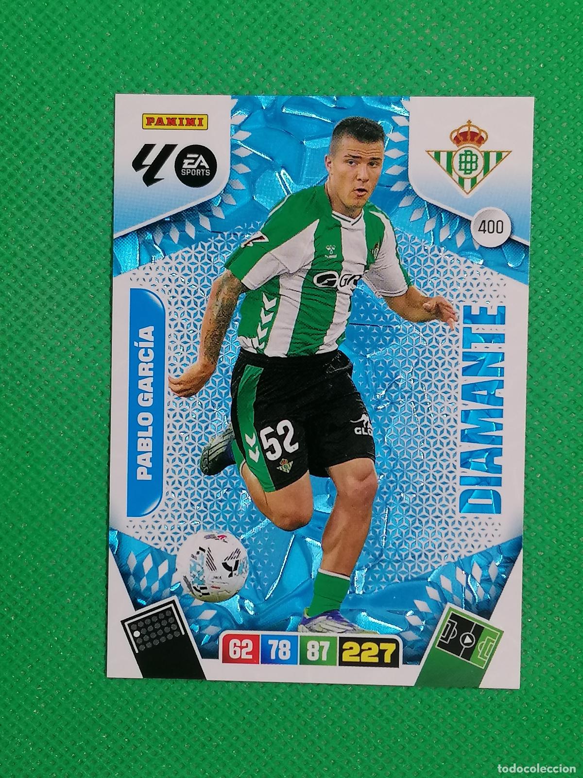 Cromos de F&uacute;tbol: 400 PABLO GARCIA BETIS DIAMANTE ⚽ LIGA ADRENALYN XL 2025 2026 25 26 ⚽