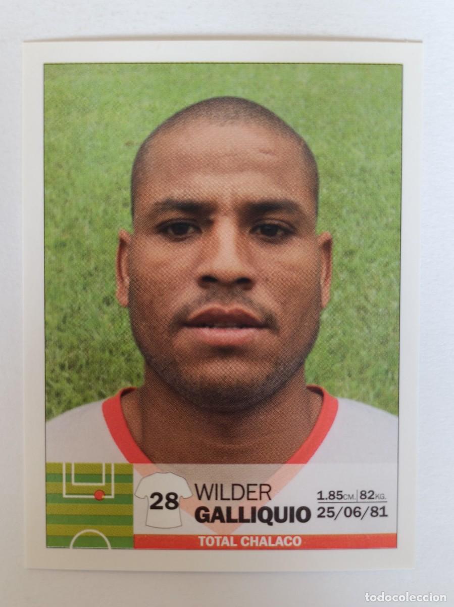 Cromos de F&uacute;tbol: #86 WILDER GALLIQUIO (TOTAL CHALACO) COPA CABLE MAGICO LIGA PERU 2010 PANINI