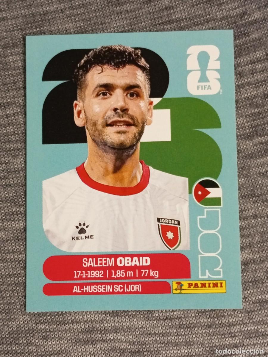 Cromos de F&uacute;tbol: OBAID JOR 7 STICKER MUNDIAL 2026 PANINI FIFA WORLD CUP NUEVO