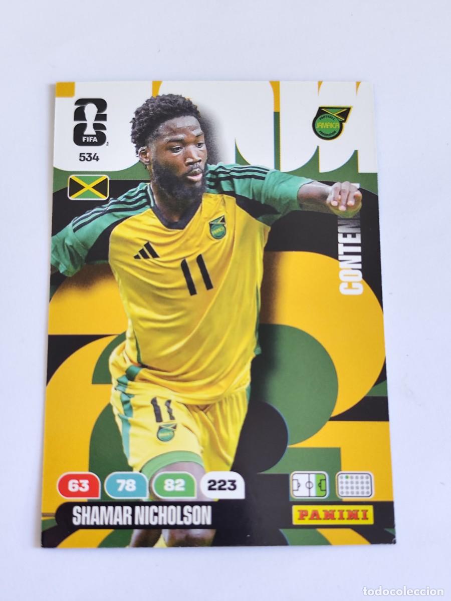 Cromos de F&uacute;tbol: FIFA WORLD CUP 2026 PANINI ADRENALYN XL 534 SHAMAR NICHOLSON - CONTENDER JAMAICA