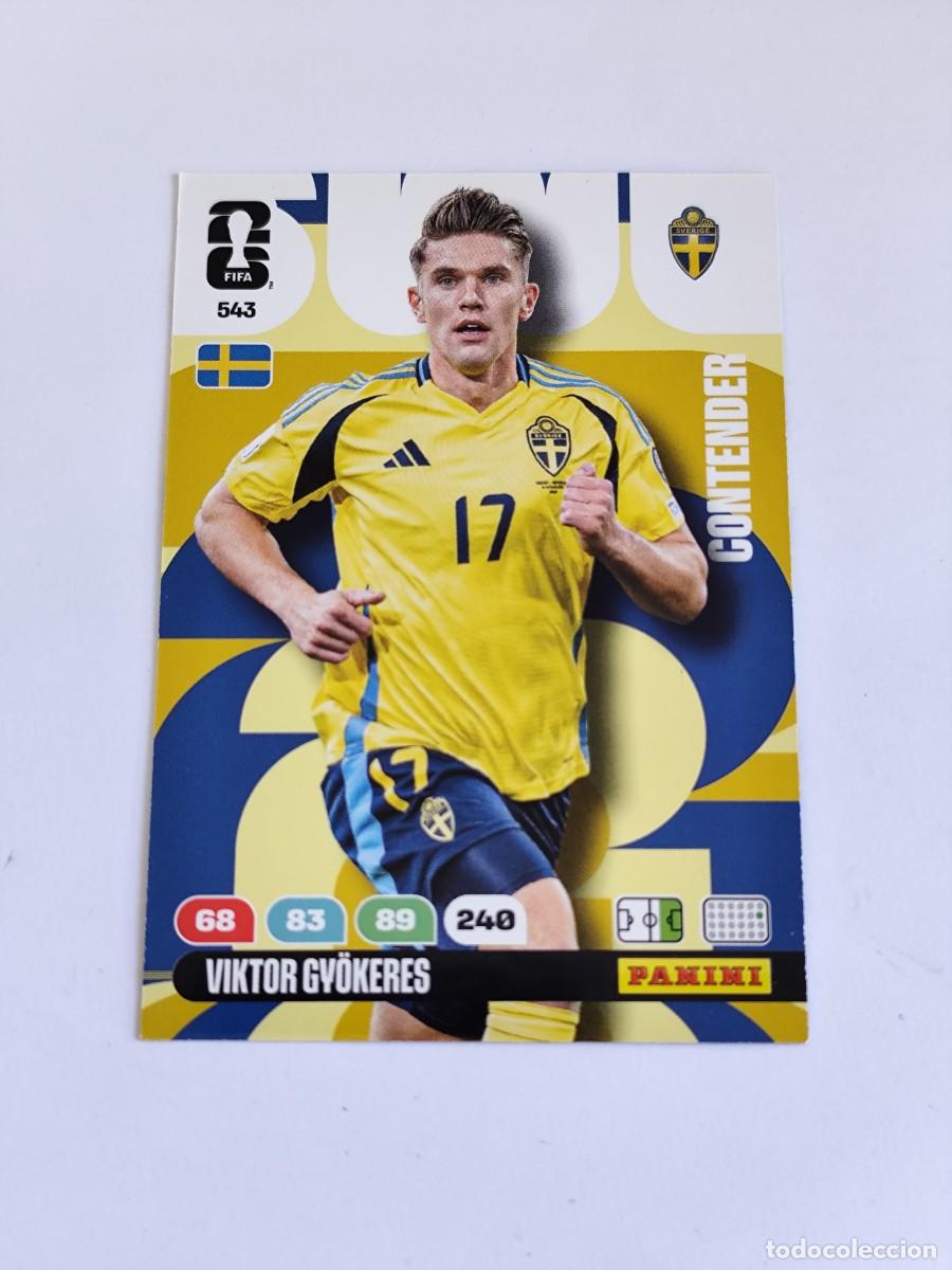 Cromos de F&uacute;tbol: FIFA WORLD CUP 2026 PANINI ADRENALYN XL 543 VIKTOR GYOKERES - CONTENDER SUECIA