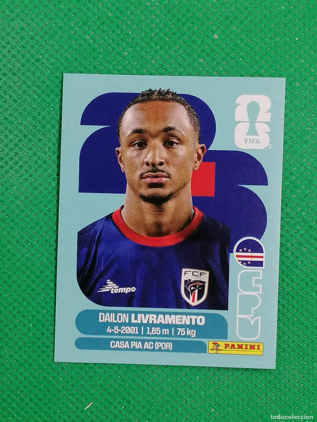 Cromos de F&uacute;tbol: CPV 18 CPV18 DAILON LIVRAMENTO CABO VERDE ⚽ PANINI FIFA MUNDIAL WORLD CUP 26 2026 STICKER ⚽