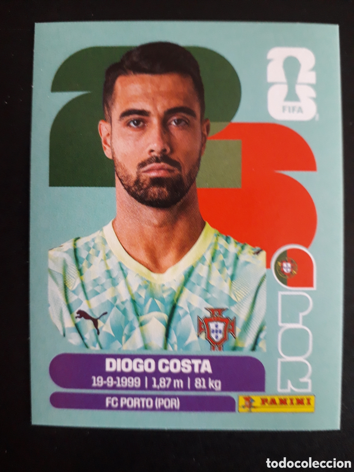 Cromos de F&uacute;tbol: DIOGO COSTA PORTUGAL POR 2 MUNDIAL F&Uacute;TBOL 2026 FIFA WORLD CUP PANINI SIN PEGAR PEDIDO M&Iacute;NIMO 3&euro;