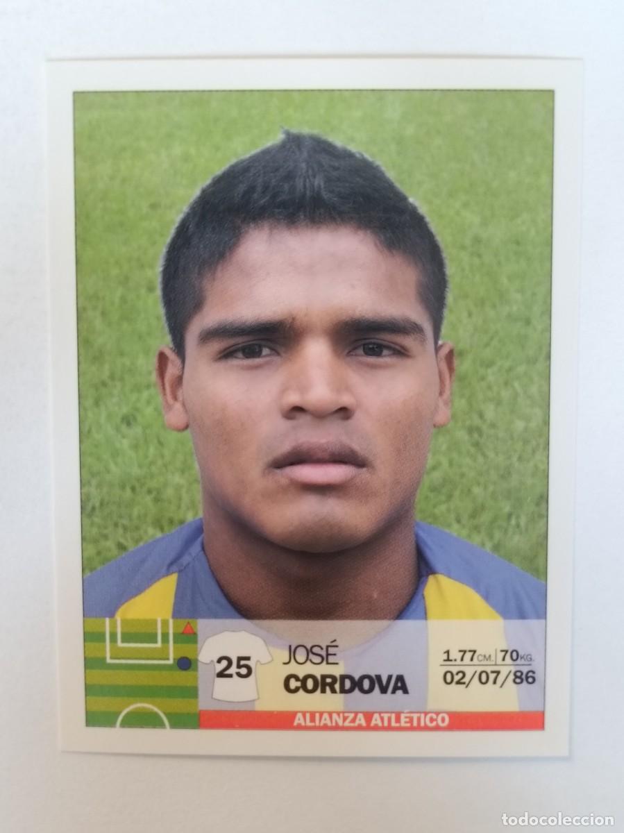 Cromos de F&uacute;tbol: #125 JOSE CORDOVA (ALIANZA ATLETICO) COPA CABLE MAGICO LIGA PERU 2010 PANINI