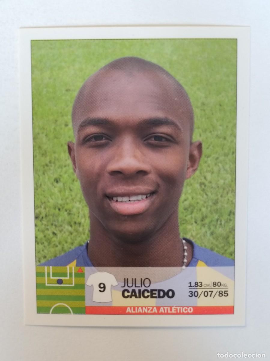Cromos de F&uacute;tbol: #127 JULIO CAICEDO (ALIANZA ATLETICO) COPA CABLE MAGICO LIGA PERU 2010 PANINI