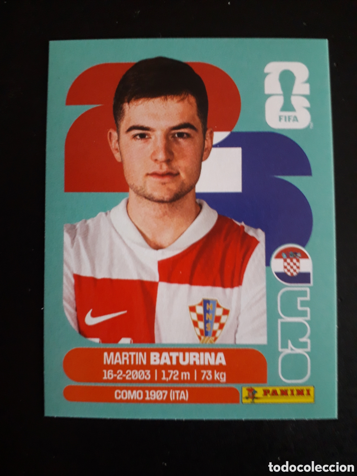 Figurine di Calcio: BATURINA CROACIA CRO 11 MUNDIAL F&Uacute;TBOL 2026 FIFA WORLD CUP PANINI SIN PEGAR PEDIDO M&Iacute;NIMO 3&euro;