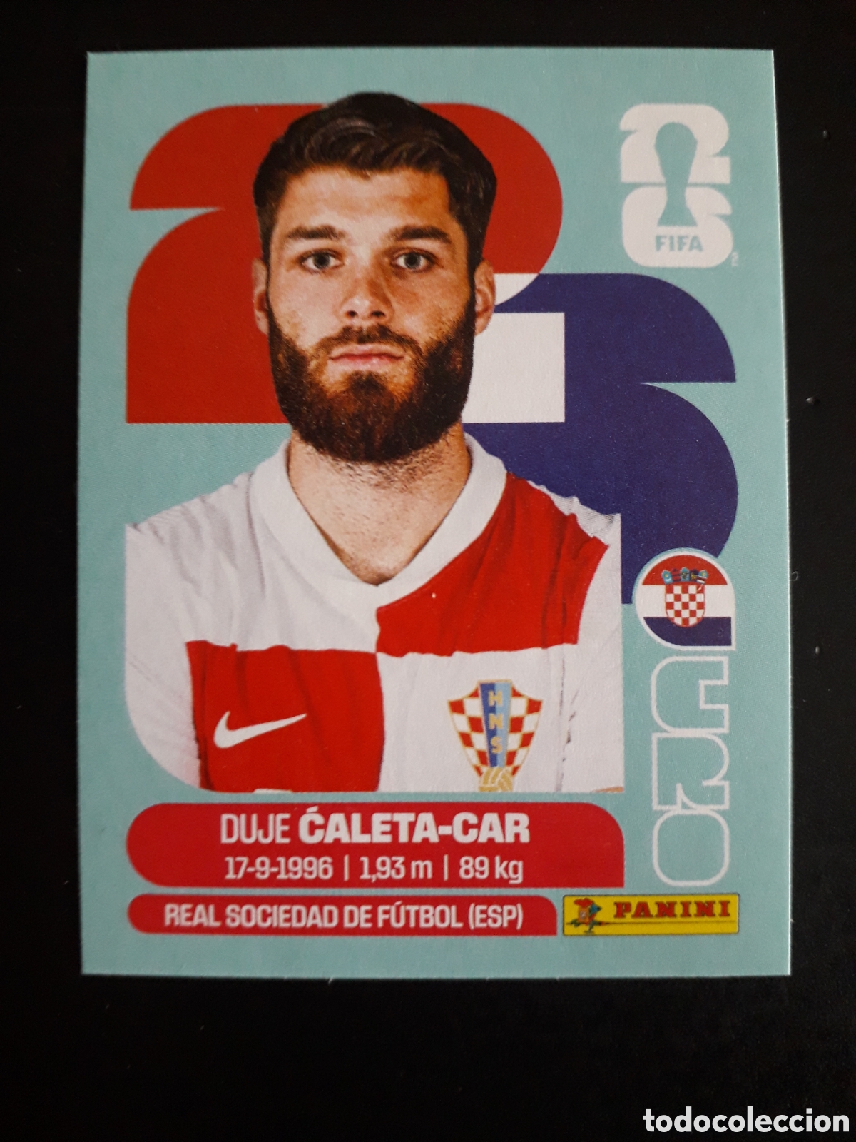 Figurine di Calcio: CALETA-CAR CROACIA CRO 3 MUNDIAL F&Uacute;TBOL 2026 FIFA WORLD CUP PANINI SIN PEGAR PEDIDO M&Iacute;NIMO 3&euro;