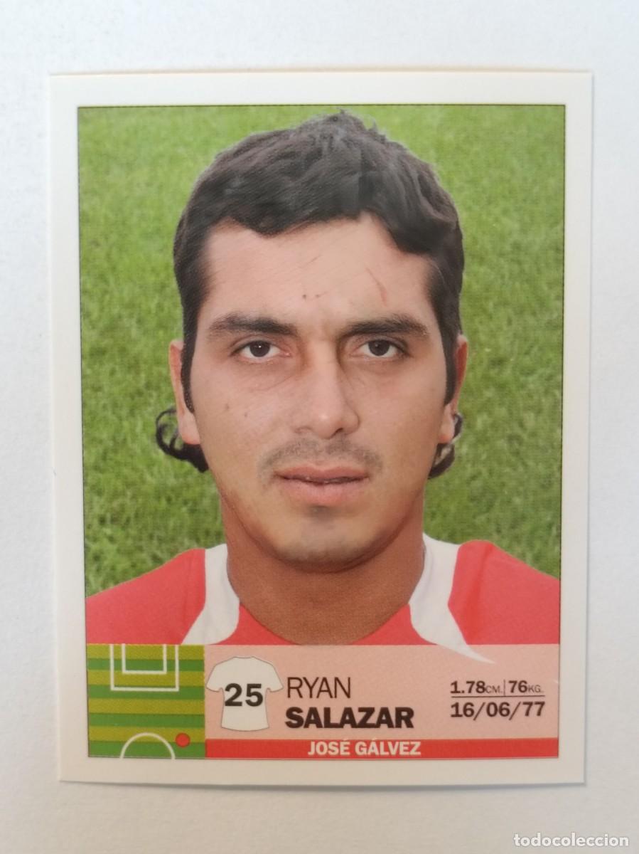 Cromos de F&uacute;tbol: #136 RYAN SALAZAR (JOSE GALVEZ) COPA CABLE MAGICO LIGA PERU 2010 PANINI