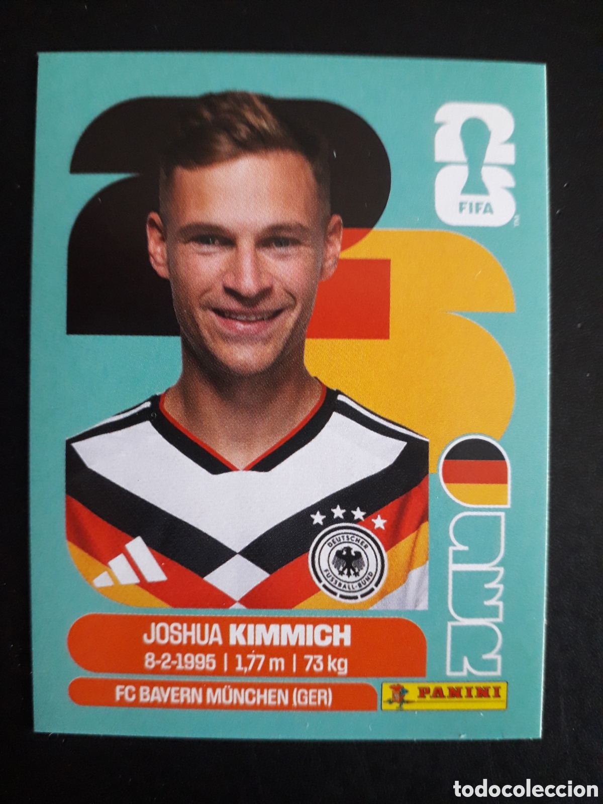 Cromos de F&uacute;tbol: KIMMICH ALEMANIA GER 10 MUNDIAL F&Uacute;TBOL 2026 FIFA WORLD CUP PANINI SIN PEGAR PEDIDO M&Iacute;NIMO 3&euro;