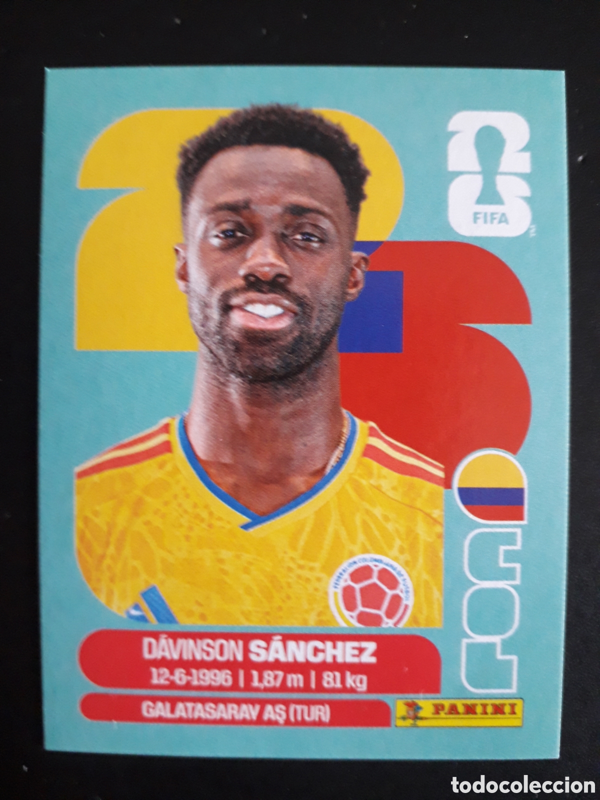 Cartes &agrave; collectionner de Football: S&Aacute;NCHEZ COLOMBIA COL 4 MUNDIAL F&Uacute;TBOL 2026 FIFA WORLD CUP PANINI SIN PEGAR PEDIDO M&Iacute;NIMO 3&euro;