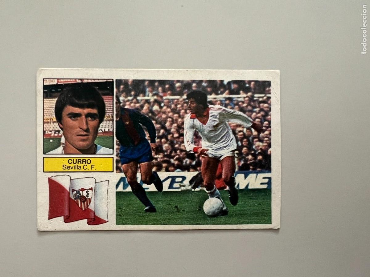 Cromos de F&uacute;tbol: CURRO SEVILLA COLOCA IMPOSIBLE SIN PEGAR EDICIONES ESTE 1982/83