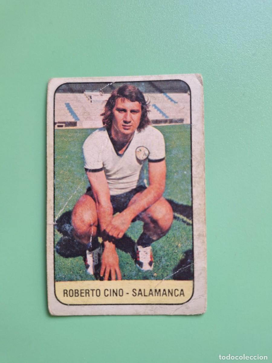 Cromos de F&uacute;tbol: CROMO DE F&Uacute;TBOL ROBERTO CINO SALAMANCA NUNCA PEGADO SIN PEGAR EDICIONES ESTE 78 79 1978 1979