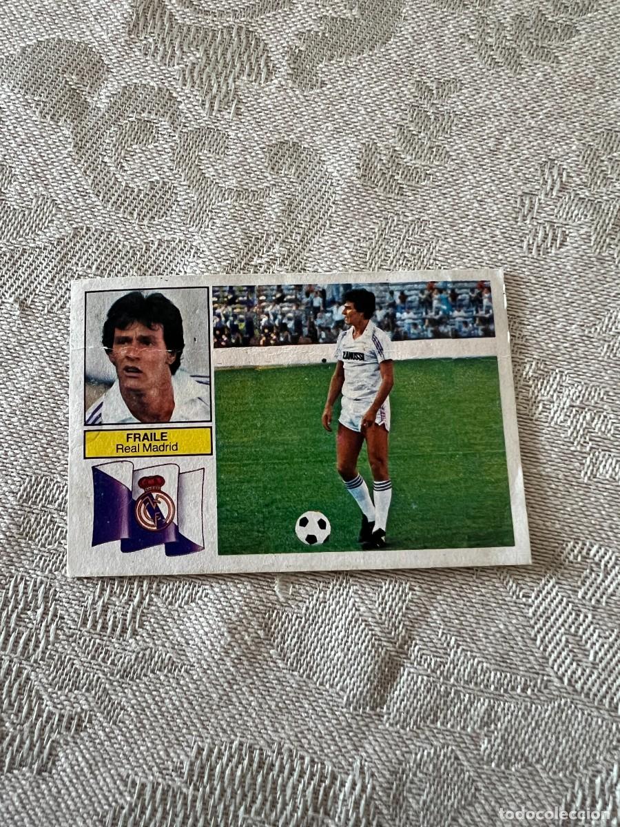 Cromos de F&uacute;tbol: FRAILE REAL MADRID COLOCA IMPOSIBLE EDICIONES ESTE 1982/83