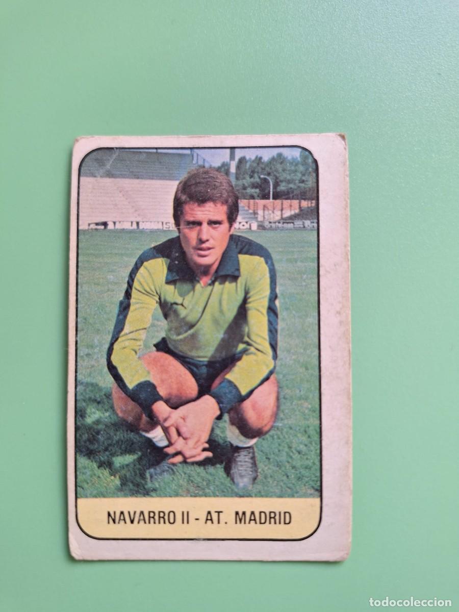 Cromos de F&uacute;tbol: CROMO DE F&Uacute;TBOL NAVARRO II ATLETICO DE MADRID NUNCA PEGADO SIN PEGAR EDICIONES ESTE 78 79 1978 1979