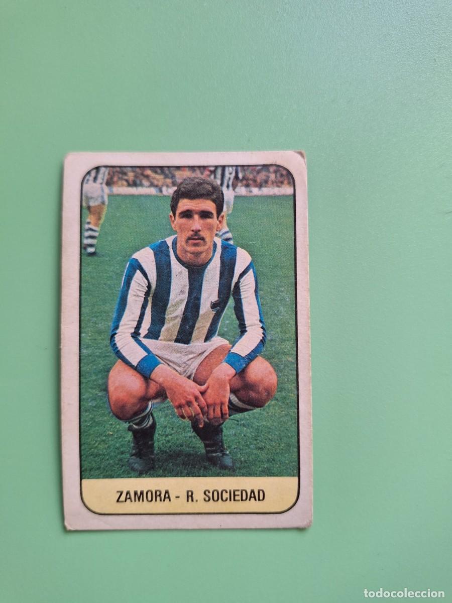 Cartes &agrave; collectionner de Football: CROMO DE F&Uacute;TBOL ZAMORA REAL SOCIEDAD NUNCA PEGADO SIN PEGAR EDICIONES ESTE 78 79 1978 1979