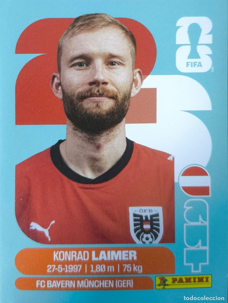 Cartes &agrave; collectionner de Football: FUTBOL - PANINI - MUNDIAL 2026 - FIFA WORLD CUP 2026 - AUSTRIA - AU 12 - KONRAD LAIMER
