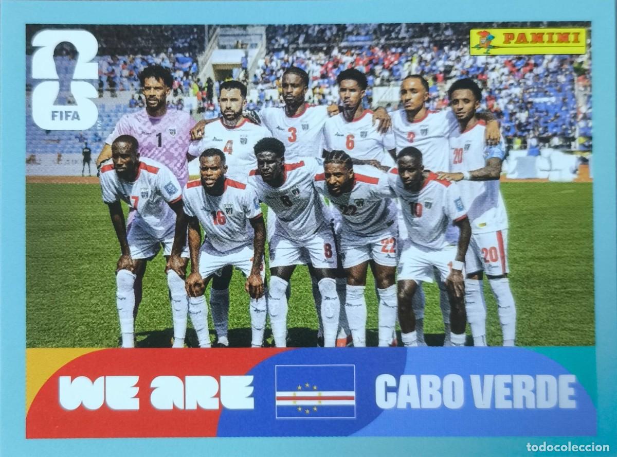 Fu&szlig;ball-Sticker: FUTBOL - PANINI - MUNDIAL 2026 - FIFA WORLD CUP 2026 - CABO VERDE - CPW 13 - ALINEACION