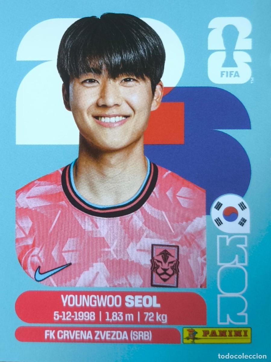Cromos de F&uacute;tbol: FUTBOL - PANINI - MUNDIAL 2026 - FIFA WORLD CUP 2026 - COREA - KOR 6 - VOUNGWOO SEOL