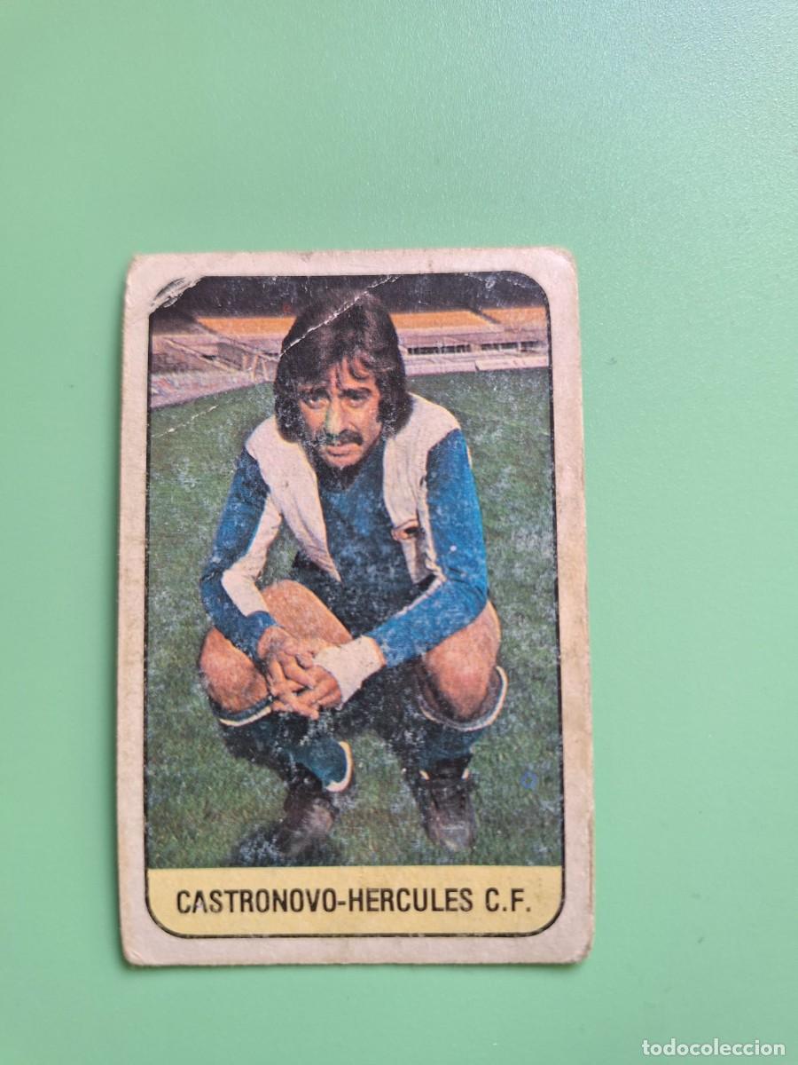 Cromos de Futebol: CROMO DE F&Uacute;TBOL HERCULES CASTRONOVO NUNCA PEGADO SIN PEGAR EDICIONES ESTE 78 79 1978 1979
