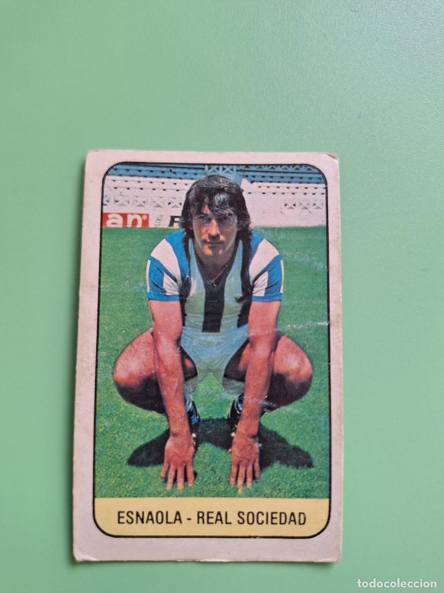 Figurine di Calcio: CROMO DE F&Uacute;TBOL ESNAOLA REAL SOCIEDAD NUNCA PEGADO SIN PEGAR EDICIONES ESTE 78 79 1978 1979