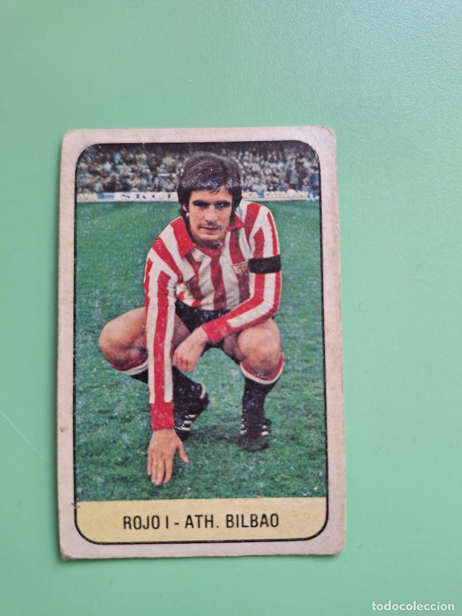 Cromos de F&uacute;tbol: CROMO DE F&Uacute;TBOL ROJO I ATHLETIC DE BILBAO NUNCA PEGADO SIN PEGAR EDICIONES ESTE 78 79 1978 1979