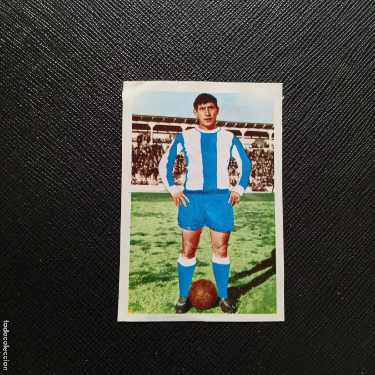 Cromos de F&uacute;tbol: JUANITO DEPORTIVO CORU&Ntilde;A FHER 1968 1969 CROMO FUTBOL 68 69 LIGA - DESPEGADO - (MD09/10-2) PG45
