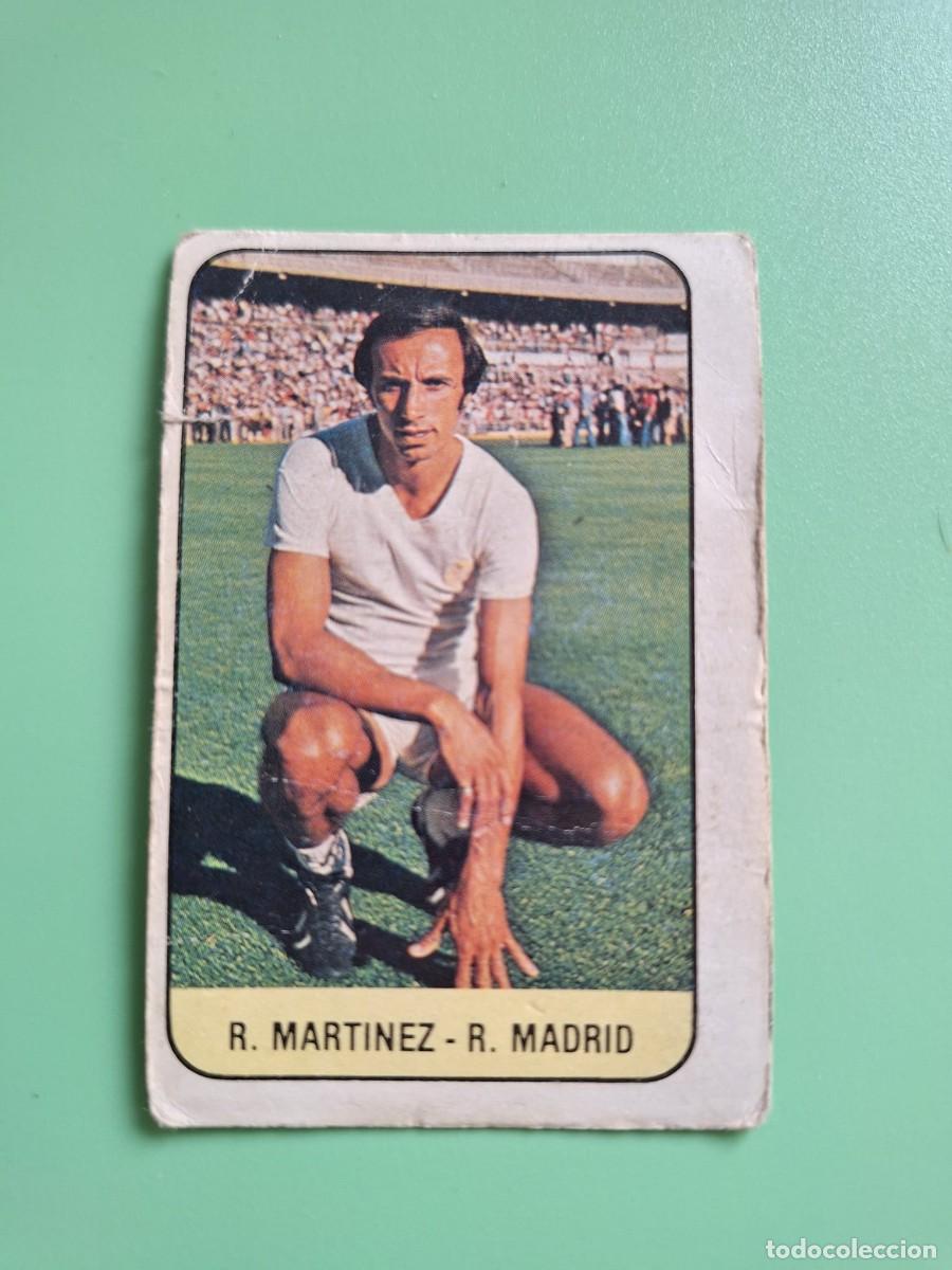 Cromos de F&uacute;tbol: CROMO DE F&Uacute;TBOL R. MARTINEZ REAL MADRID LEER NUNCA PEGADO SIN PEGAR EDICIONES ESTE 78 79 1978 1979