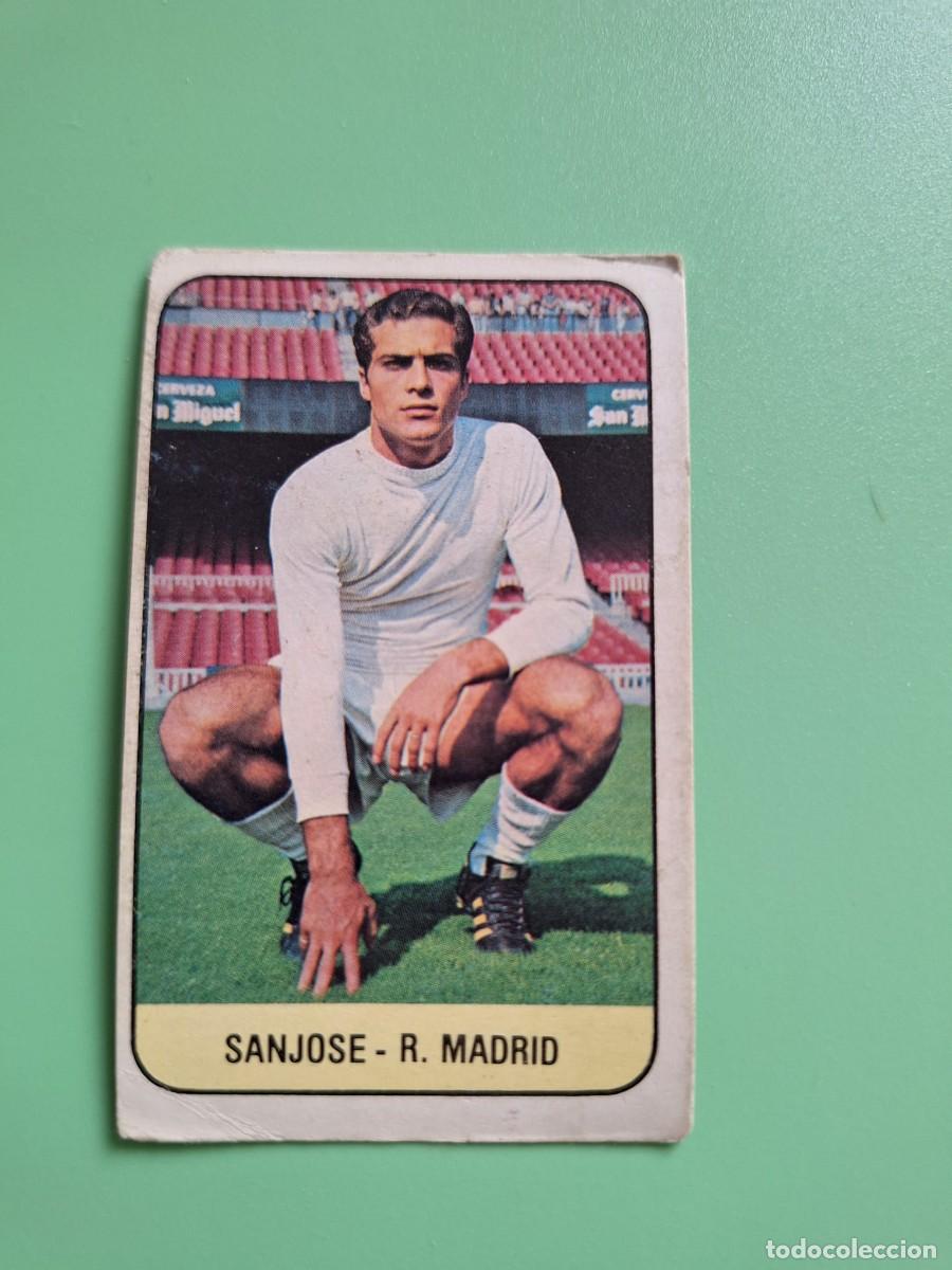 Figurine di Calcio: CROMO DE F&Uacute;TBOL SAN JOSE REAL MADRID NUNCA PEGADO SIN PEGAR EDICIONES ESTE 78 79 1978 1979