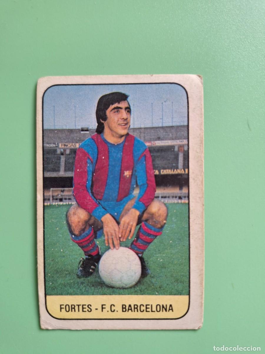 Figurine di Calcio: CROMO DE F&Uacute;TBOL FORTES BARCELONA NUNCA PEGADO SIN PEGAR EDICIONES ESTE 78 79 1978 1979