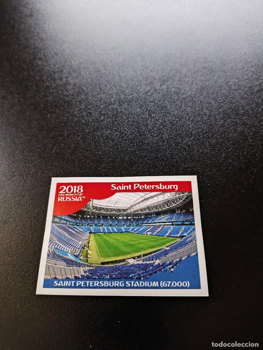 Cromos de F&uacute;tbol: 15 Saint Petersburg Stadium SIN PEGAR FIFA WORLD CUP MUNDIAL RUSIA 2018 NO LIGA ESTE