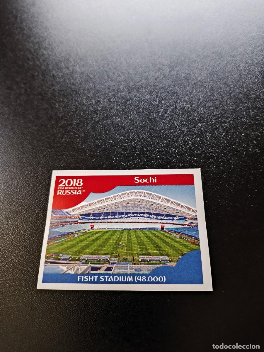 Cromos de F&uacute;tbol: 18 Fisht Stadium SIN PEGAR FIFA WORLD CUP MUNDIAL RUSIA 2018 NO LIGA ESTE