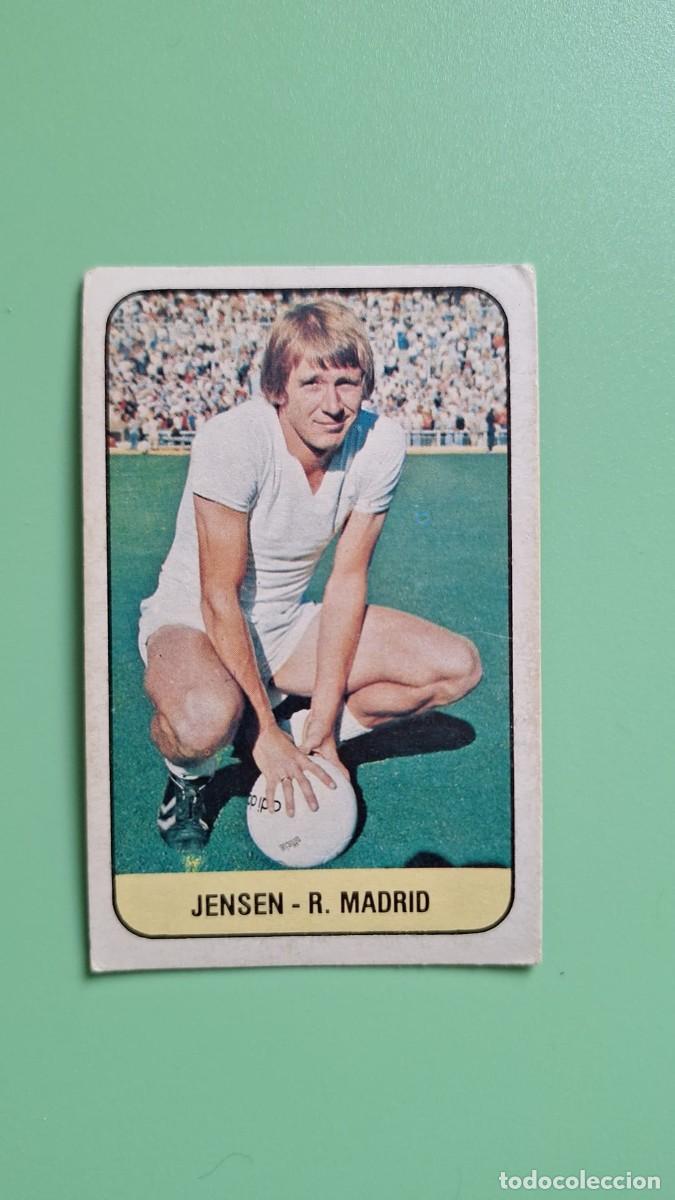Cromos de F&uacute;tbol: CROMO DE F&Uacute;TBOL JENSEN REAL MADRID NUNCA PEGADO SIN PEGAR EDICIONES ESTE 78 79 1978 1979