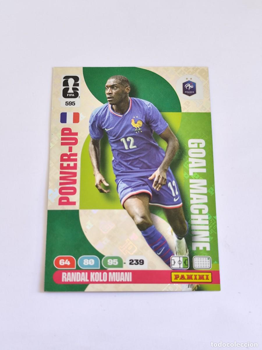 Cromos de F&uacute;tbol: FIFA WORLD CUP 2026 PANINI ADRENALYN XL 595 RANDAL KOLO MUANI - POWER UP GOAL MACHINE FRANCIA