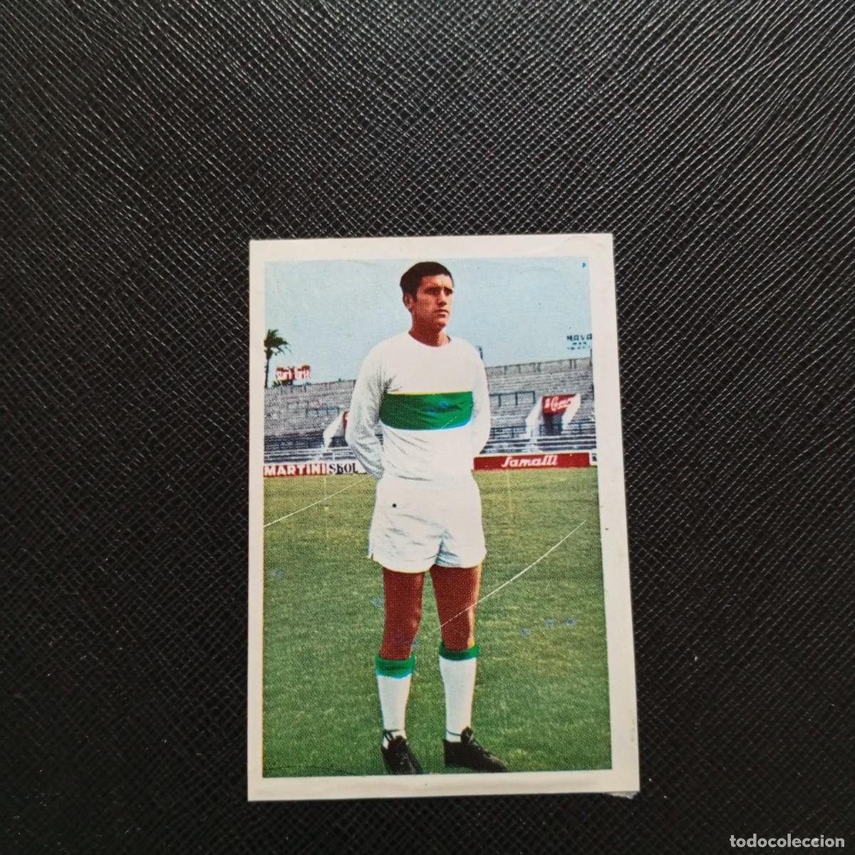 Figurine di Calcio: CURRO ELCHE FHER 1968 1969 CROMO FUTBOL 68 69 LIGA - DESPEGADO - (MD09/10-2) PG53