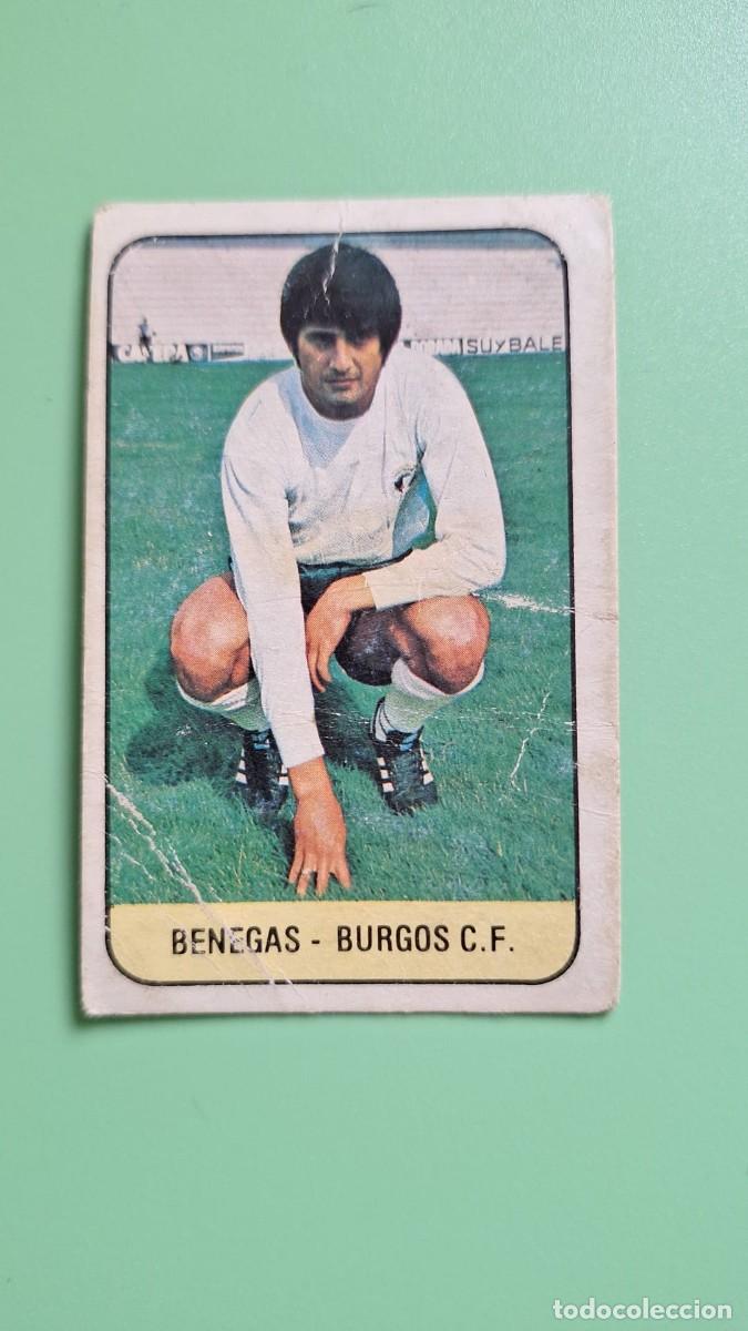 Figurine di Calcio: CROMO DE F&Uacute;TBOL BENEGAS BURGOS FICHAJE 9 NUNCA PEGADO SIN PEGAR EDICIONES ESTE 78 79 1978 1979