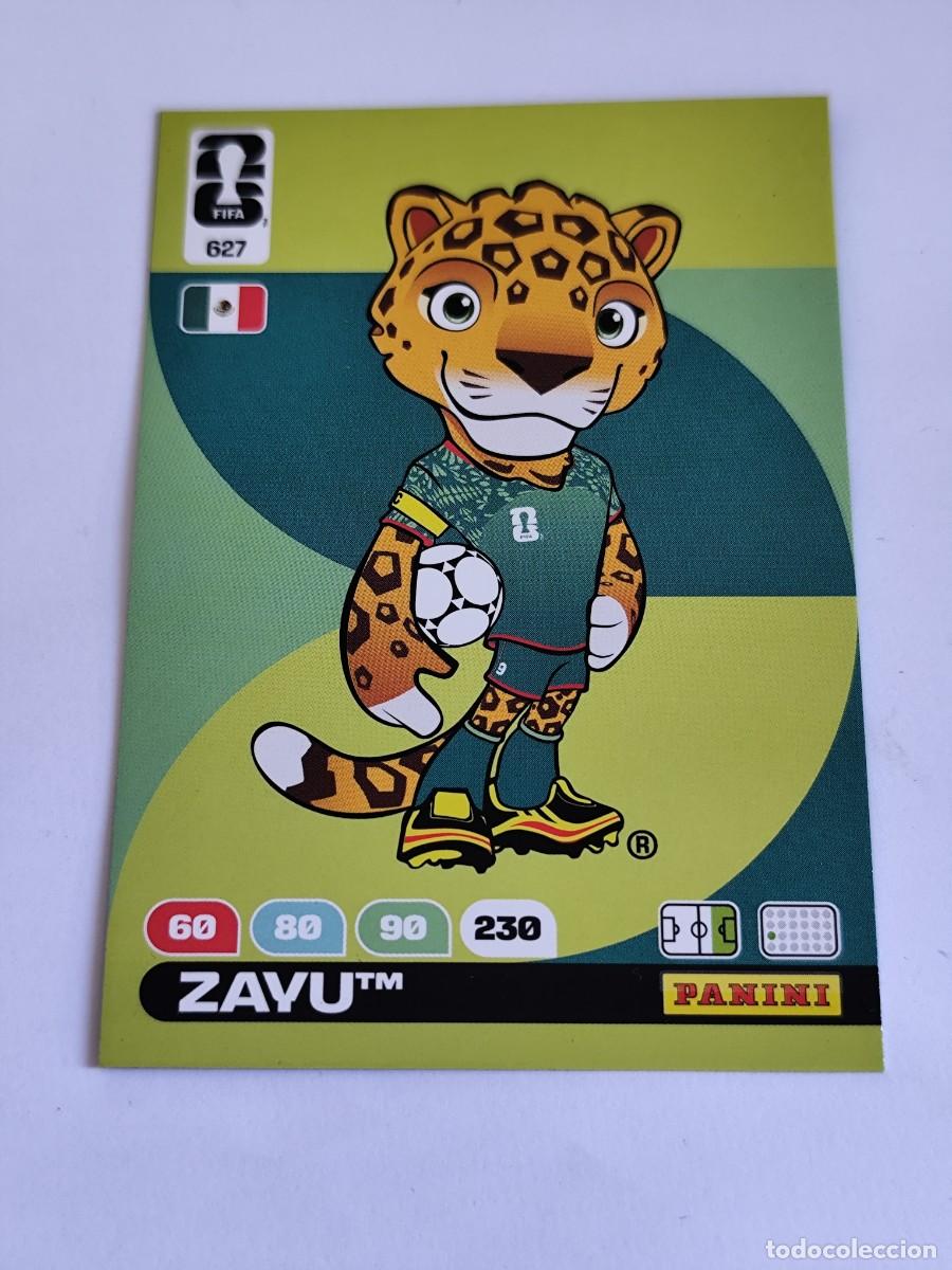 Cromos de F&uacute;tbol: FIFA WORLD CUP 2026 PANINI ADRENALYN XL 627 ZAYU