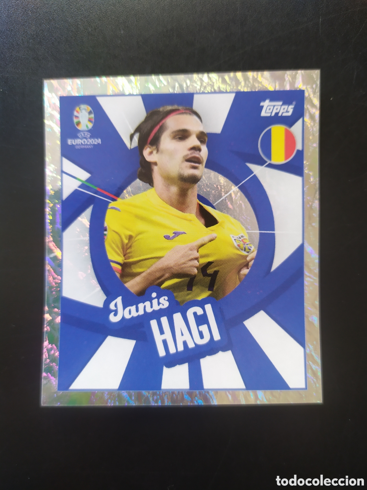 Cromos de F&uacute;tbol: UEFA EURO 2024 Germany stickers topps Hagi ROM PTW Rumania