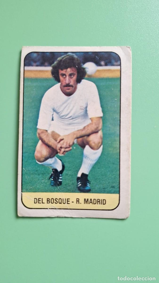 Cromos de F&uacute;tbol: CROMO DE F&Uacute;TBOL DEL BOSQUE REAL MADRID NUNCA PEGADO SIN PEGAR EDICIONES ESTE 78 79 1978 1979