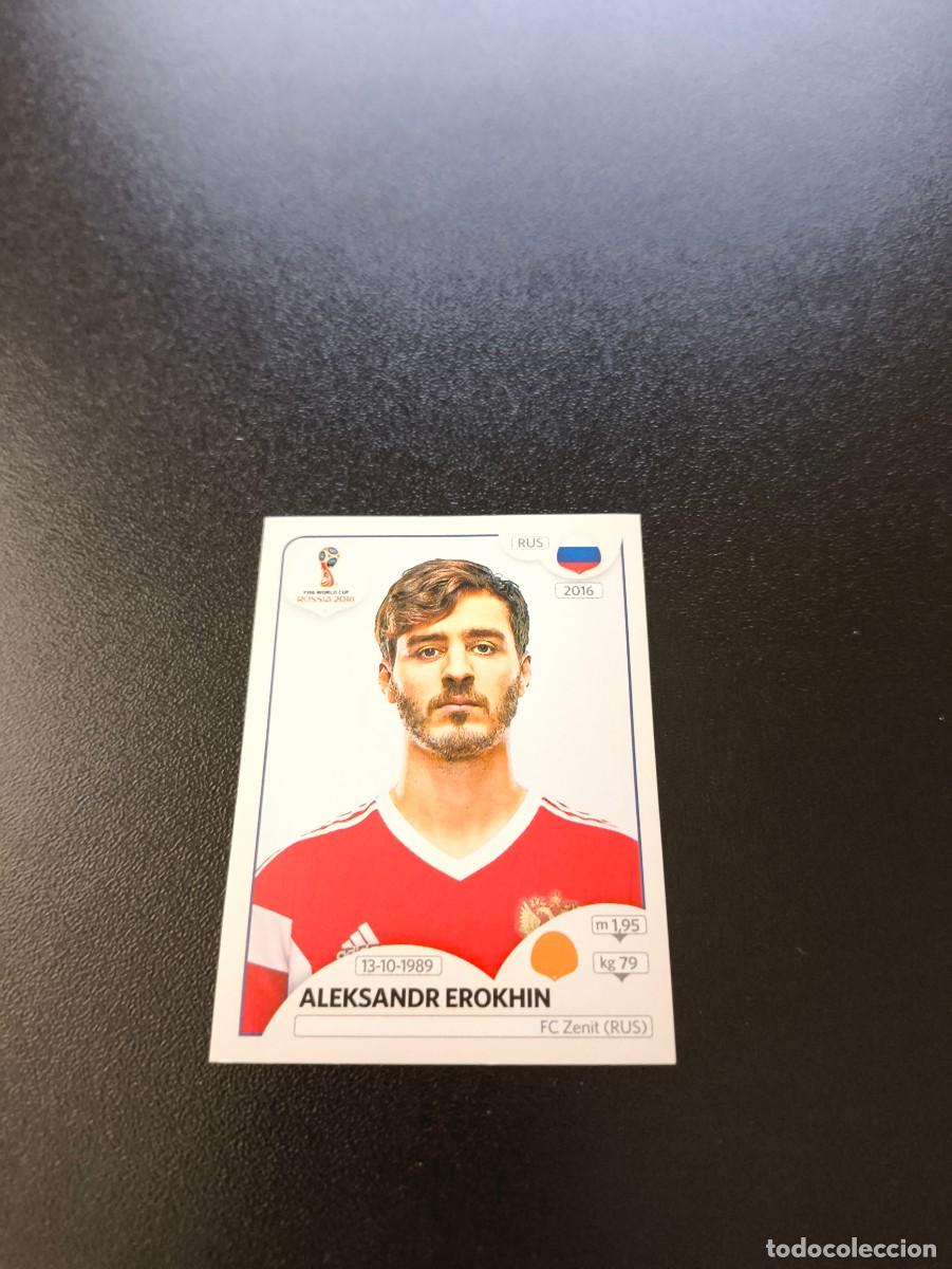Cromos de F&uacute;tbol: 46 Aleksandr Erokhin RUSIA SIN PEGAR FIFA WORLD CUP MUNDIAL RUSIA 2018 NO LIGA ESTE