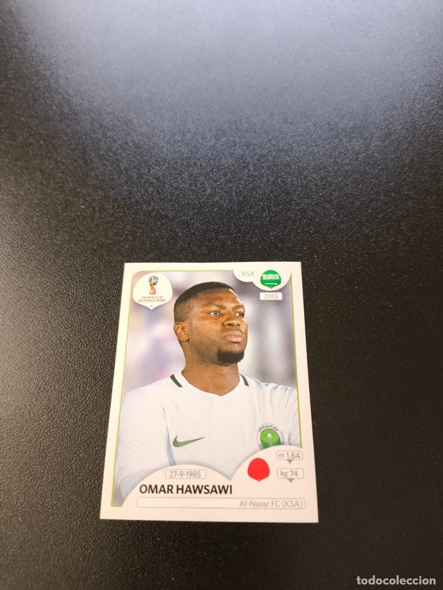 Cromos de F&uacute;tbol: 58 Omar Hawsawi ARABIA SAUDI SIN PEGAR FIFA WORLD CUP MUNDIAL RUSIA 2018 NO LIGA ESTE
