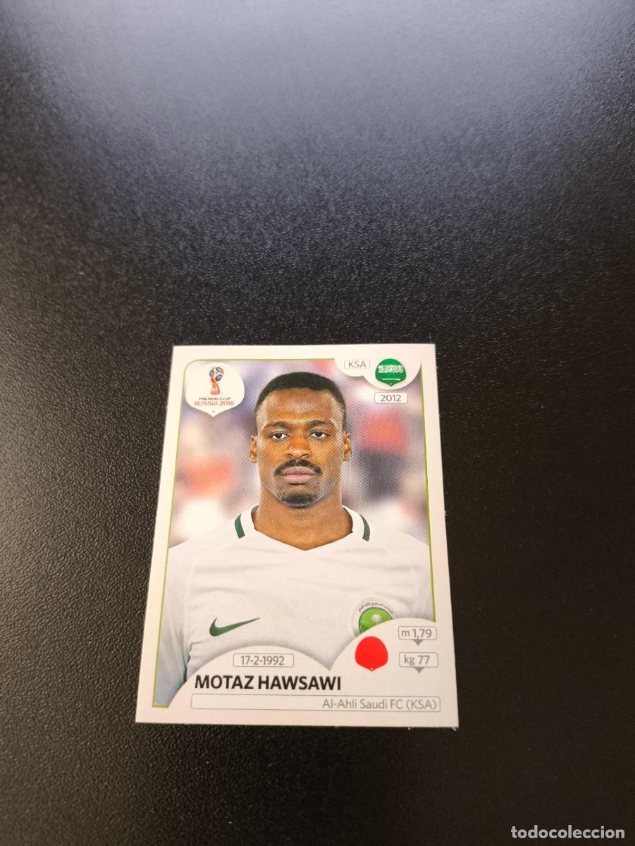 Cromos de F&uacute;tbol: 60 Motaz Hawsawi ARABIA SAUDI SIN PEGAR FIFA WORLD CUP MUNDIAL RUSIA 2018 NO LIGA ESTE