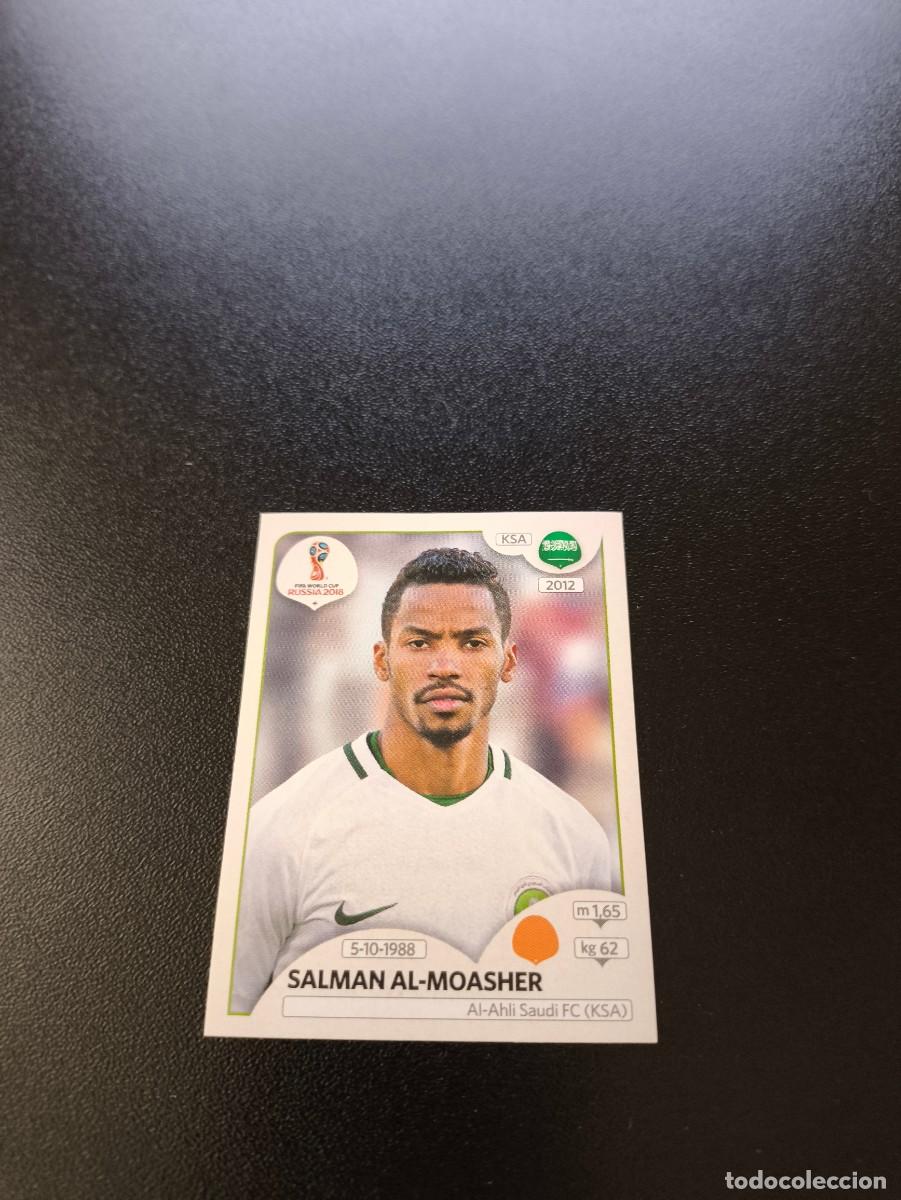 Cromos de F&uacute;tbol: 65 Salman Al-Moasher ARABIA SAUDI SIN PEGAR FIFA WORLD CUP MUNDIAL RUSIA 2018 NO LIGA ESTE
