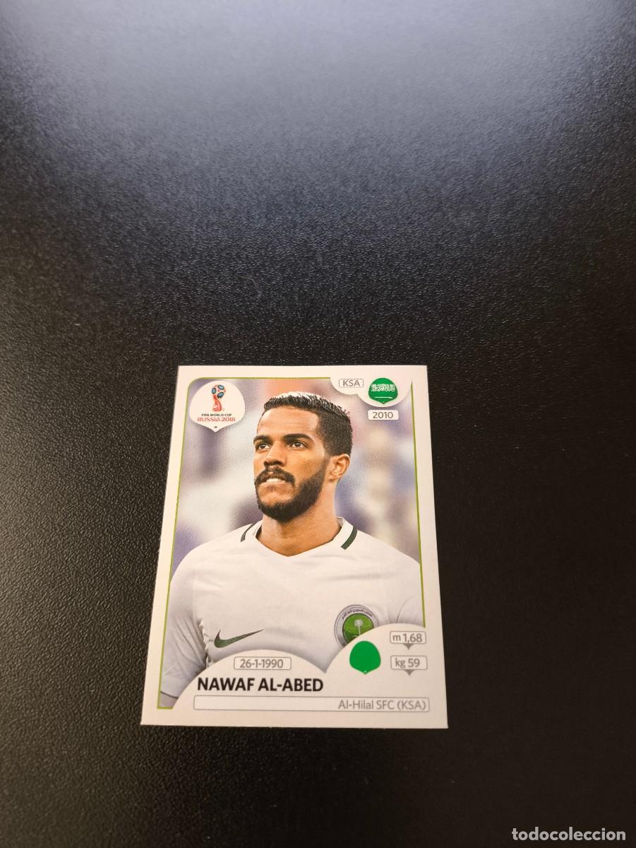 Cromos de F&uacute;tbol: 68 Nawaf Al-Abed ARABIA SAUDI SIN PEGAR FIFA WORLD CUP MUNDIAL RUSIA 2018 NO LIGA ESTE